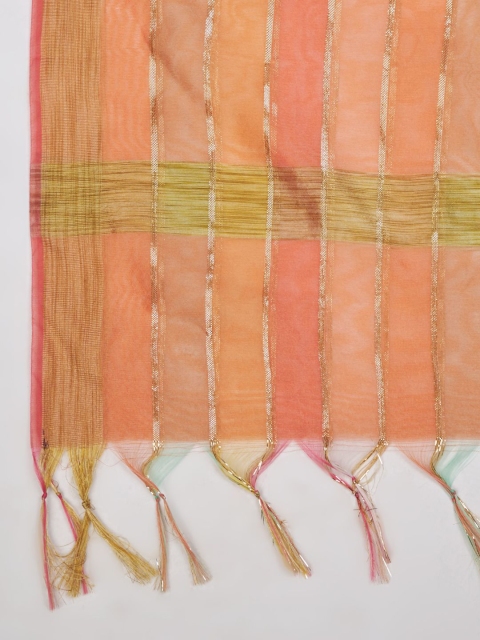 MUFFLY Striped CottonDupatta - Image 7