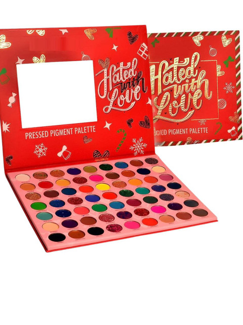 Huda Girl 63 Color Shimmery & Matte Finish Eyeshadow Palette With Mirror - 69 g