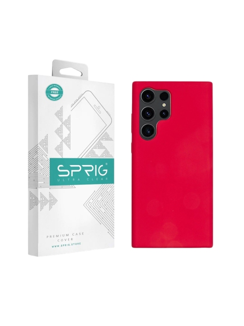 SPRIG Samsung Galaxy S23 Ultra 5G Liquid Silicone Back Cover