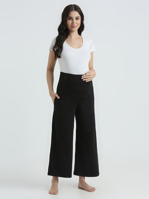 Evamomies Women Knitted Maternity Palazzos