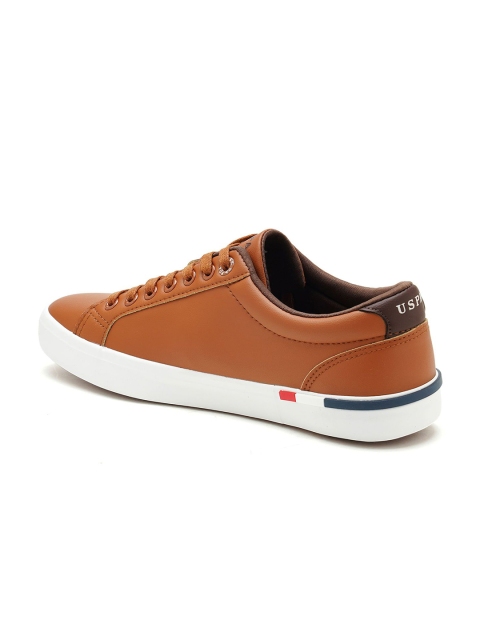 U.S. Polo Assn. Men Solid Regular Sneakers - Image 3