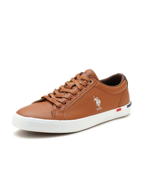 U.S. Polo Assn. Men Solid Regular Sneakers - Image 2