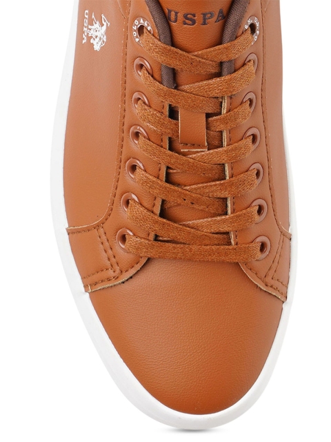 U.S. Polo Assn. Men Solid Regular Sneakers - Image 6