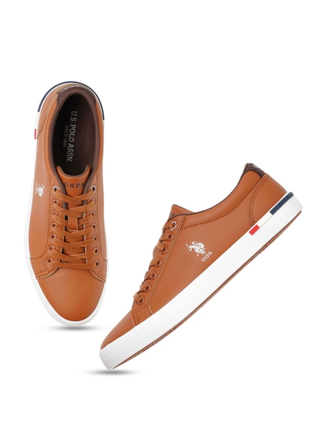 U.S. Polo Assn. Men Solid Regular Sneakers - Image 7