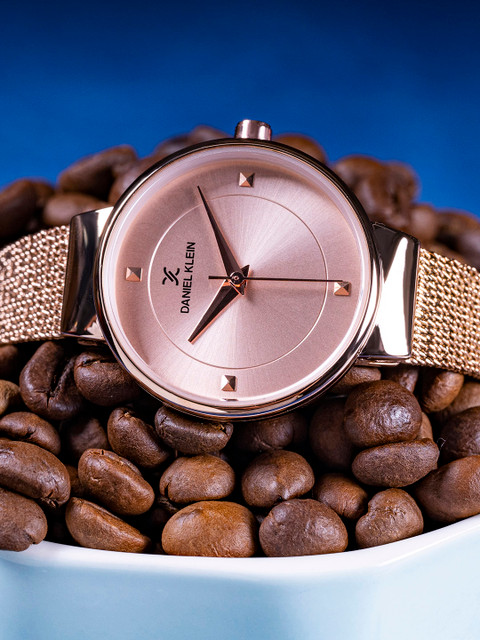 Daniel Klein Fiord Women Rose Gold-Toned Analogue Watch 12046-2