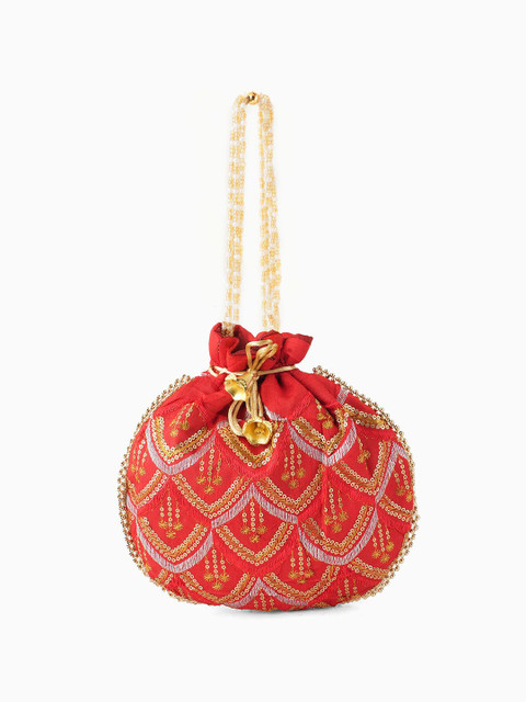 DRASTR Embellished Sequinned Potli