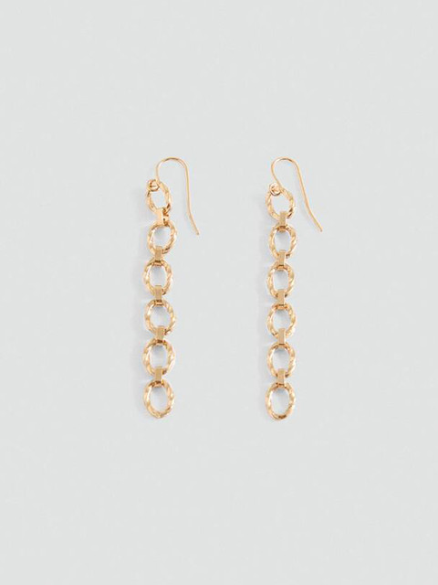 MANGO Contemporary Drop Earrings
