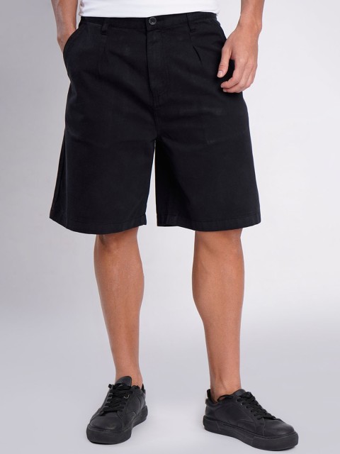 Bene Kleed Men Relaxed Fit Mid-Rise Cotton Chino Shorts