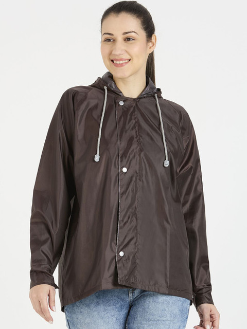 Style Quotient Hooded Rain Jacket