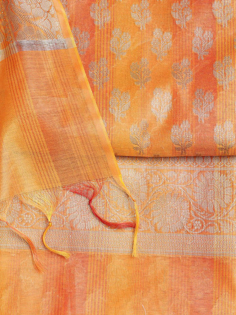Meena Bazaar Woven Design Unstitched Dress Material - Image 3