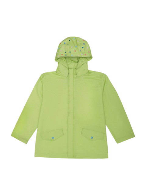 HOUSE OF VEDAS Kids Waterproof Hooded Rain Jacket - Image 2