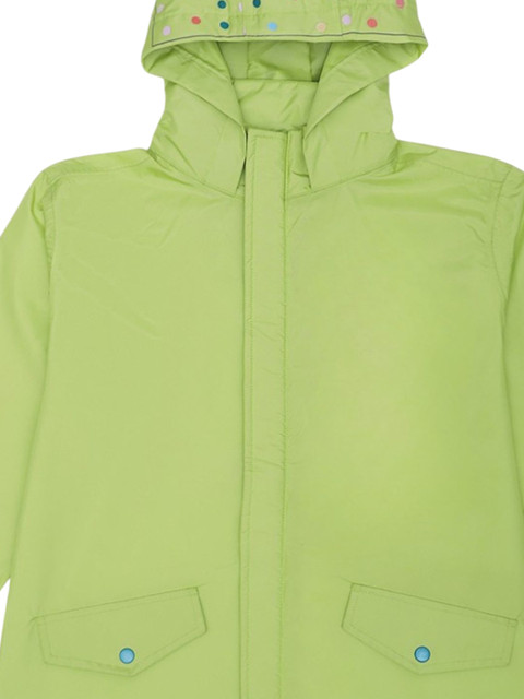 HOUSE OF VEDAS Kids Waterproof Hooded Rain Jacket - Image 4