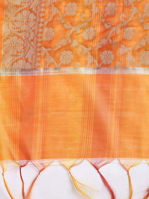 Meena Bazaar Woven Design Unstitched Dress Material - Image 6