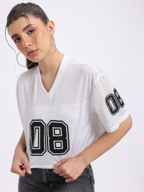 glitchez Crop T-shirt