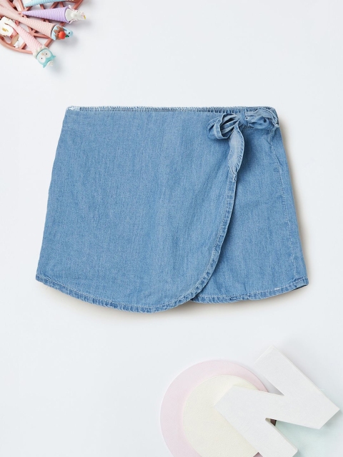 max Girls Solid Shorts