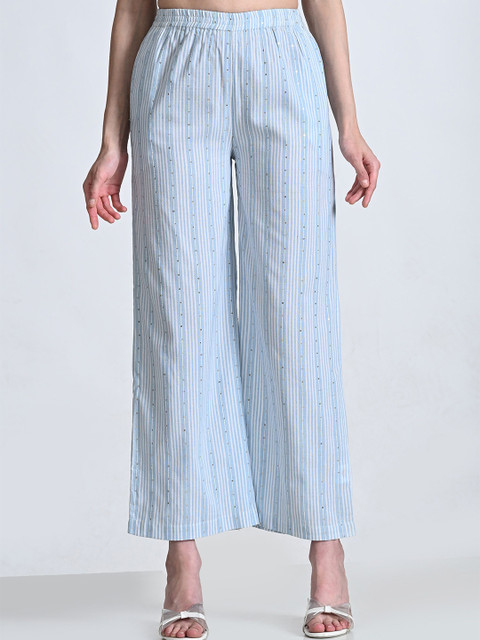 OTIRA Women Striped Palazzos