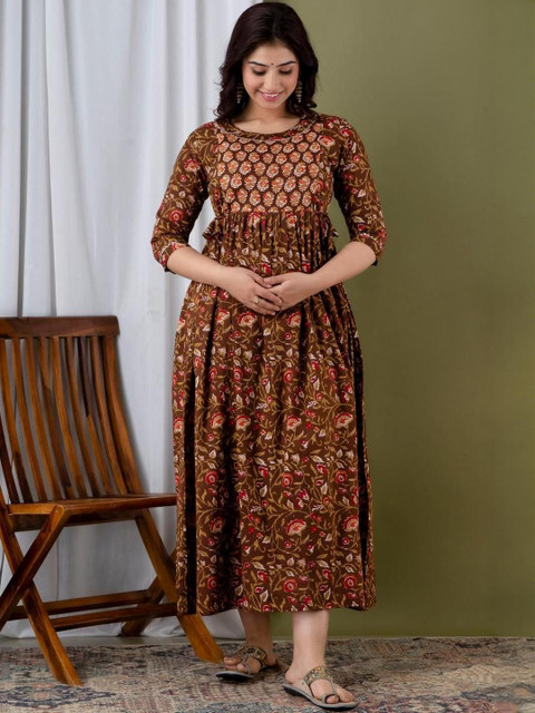 FASHION CLOUD Women Printed A-Line Kurti