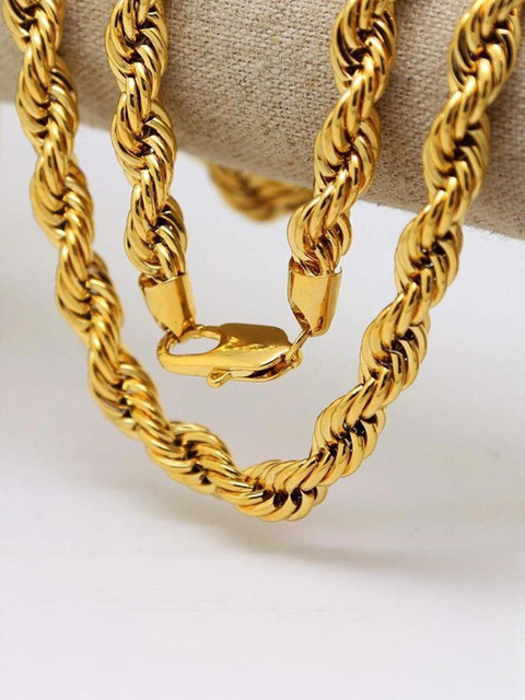 Guarantee Ornament House Brass Gold-Plated Chain