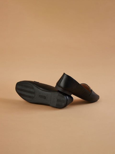 CODE by Lifestyle Women Solid Embellished Regular Loafers - Image 3