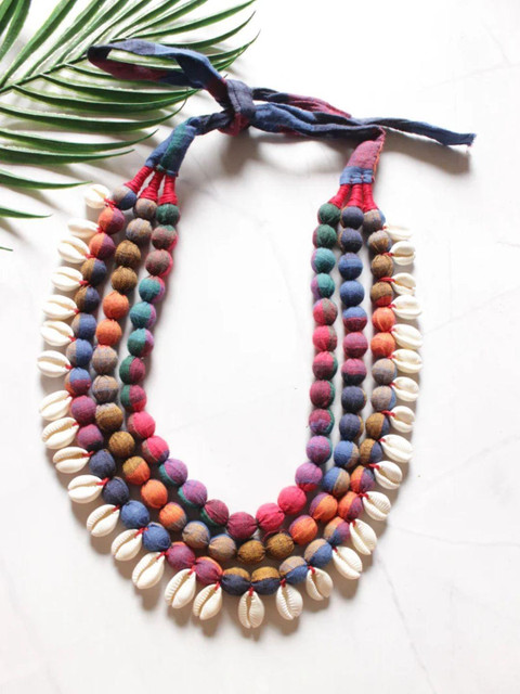 A Local Tribe White Metal Necklace