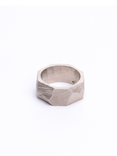 ZACH Satin Silver Comet Ring - Image 3