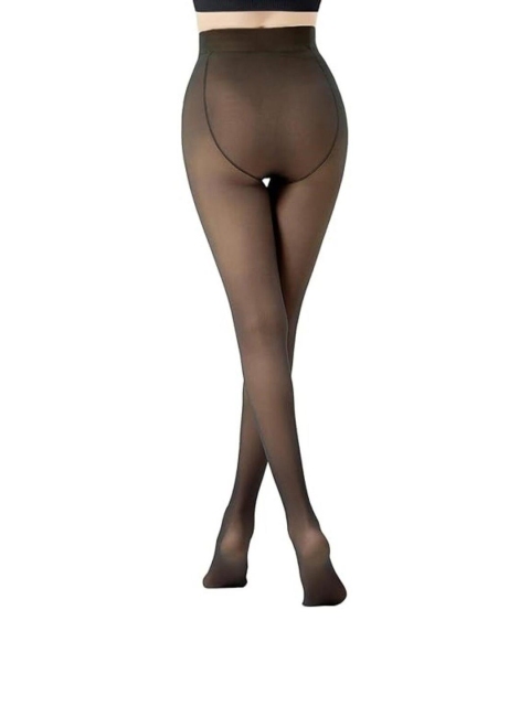 FIRMED STRING Dual Tone Fleece Thermal Winter Stockings - Image 3