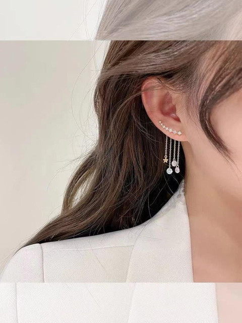 Arzonai Contemporary Ear Cuff Earrings - Image 4