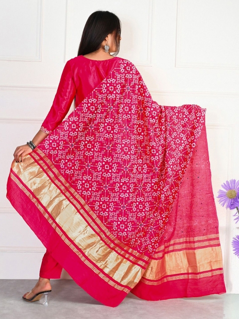 Apratim Geometric Printed Dupatta - Image 3