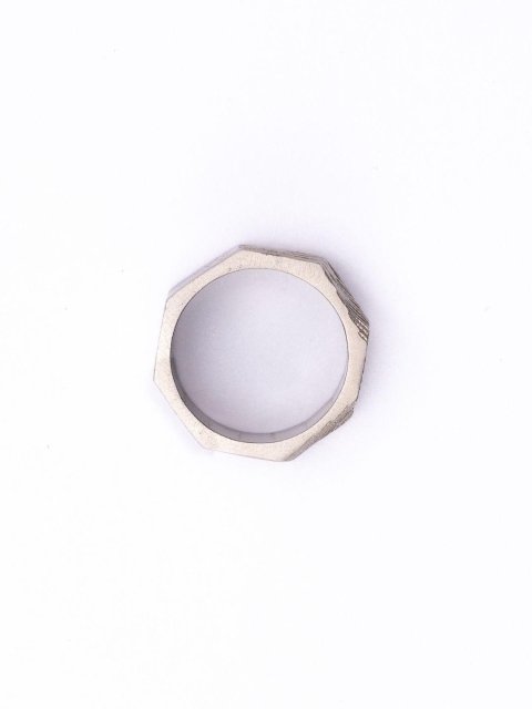 ZACH Satin Silver Comet Ring - Image 4