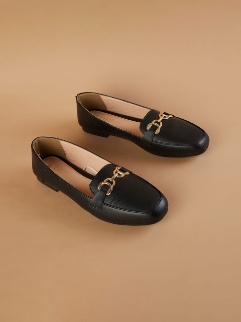 CODE by Lifestyle Women Solid Embellished Regular Loafers