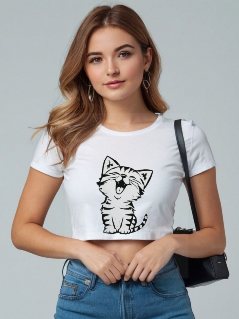 DressBerry Women Conversational Printed T-shirt