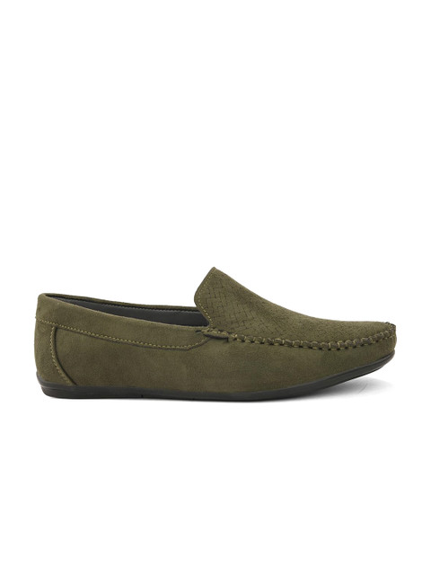HERE&NOW Men Round Toe Loafers - Image 4