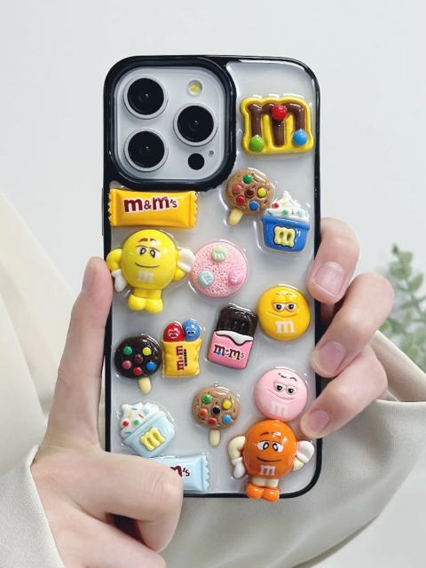 CASE CREATION iPhone 16 Pro Max 3D Cartoon Chocolate Candy Bumper Case - Image 3