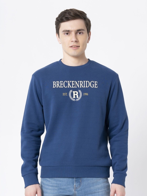 Red Tape Men Typography Printed Sweatshirt