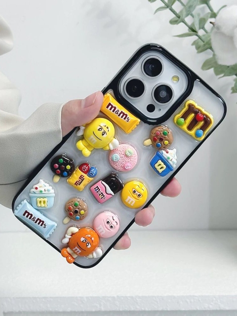CASE CREATION iPhone 16 Pro Max 3D Cartoon Chocolate Candy Bumper Case - Image 5