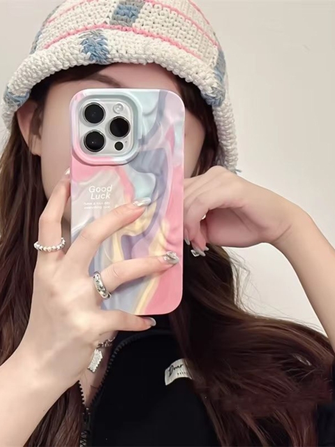 CASE CREATION iPhone 15 Plus 3D Luxury Rainbow Good Luck Back Case - Image 7