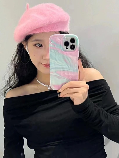 CASE CREATION iPhone 15 3D Luxury Rainbow Wonderful Day Wavy Back Case - Image 6