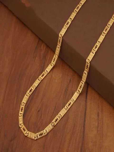 TULIPMASH Unisex Gold-Plated Chain