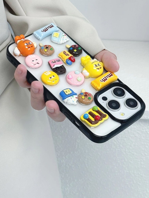 CASE CREATION iPhone 16 Pro Max 3D Cartoon Chocolate Candy Bumper Case - Image 6