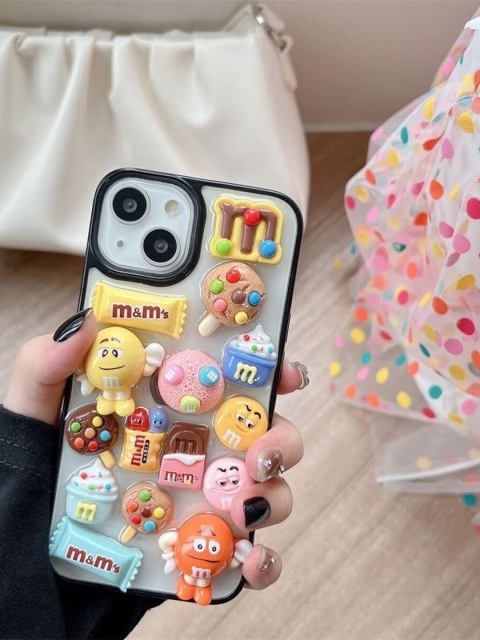 CASE CREATION iPhone 16 Pro Max 3D Cartoon Chocolate Candy Bumper Case - Image 4