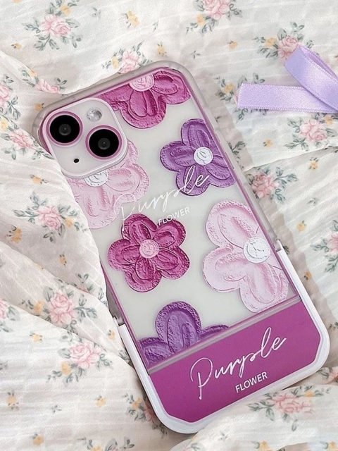 CASE CREATION Floral Printed iPhone 13 Mini Bumper Case Mobile Accessories