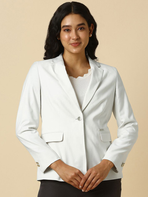 Allen Solly Women Single Breasted Blazer