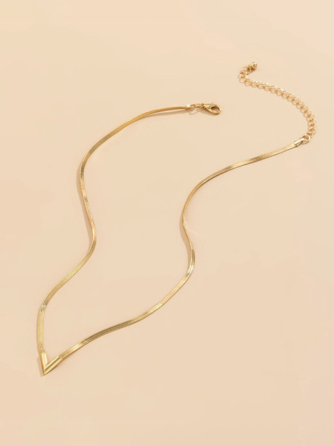 StyleCast x Revolte Copper Gold-Plated Minimal Chain