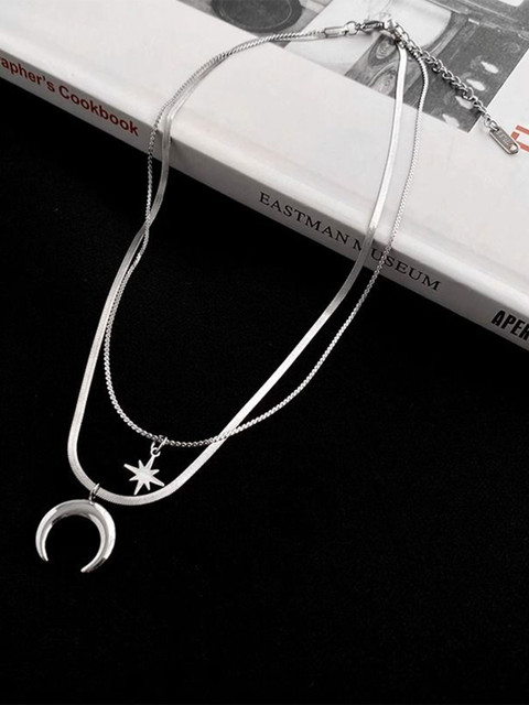 StyleCast x Revolte Silver-Plated Stainless Steel Minimal Chain