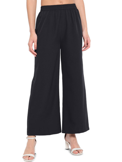 OTIRA Women Crepe Palazzos