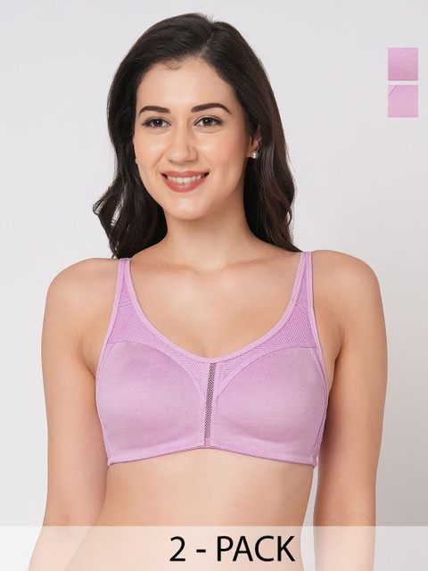 Inner Sense Organic Cotton Full Coverage Plus Size M Frame Bra