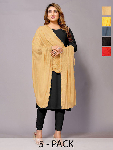 Moda Rapido Dupatta with Beads and Stones