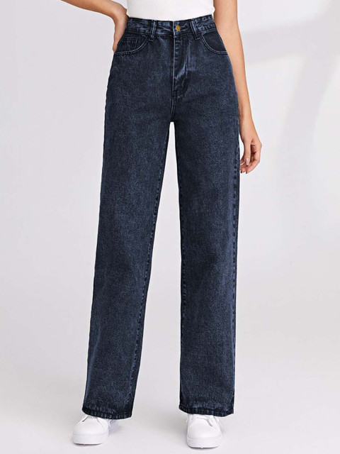 Stylecast X Kotty Women Regular Fit High-Rise Cotton Stretchable Jeans