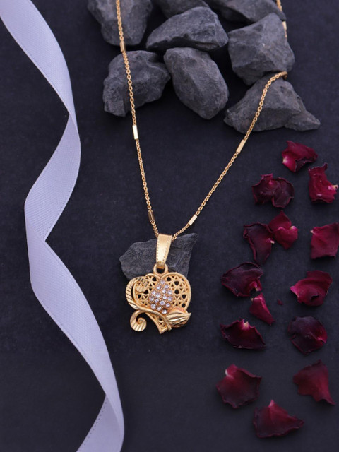 Ramdev Art Fashion Jwellery Gold-Plated Brass Necklace - Image 2