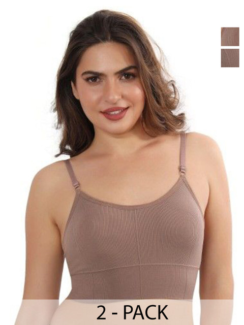 Moda Rapido Bra Full Coverage Lightly Padded P:ack of 2